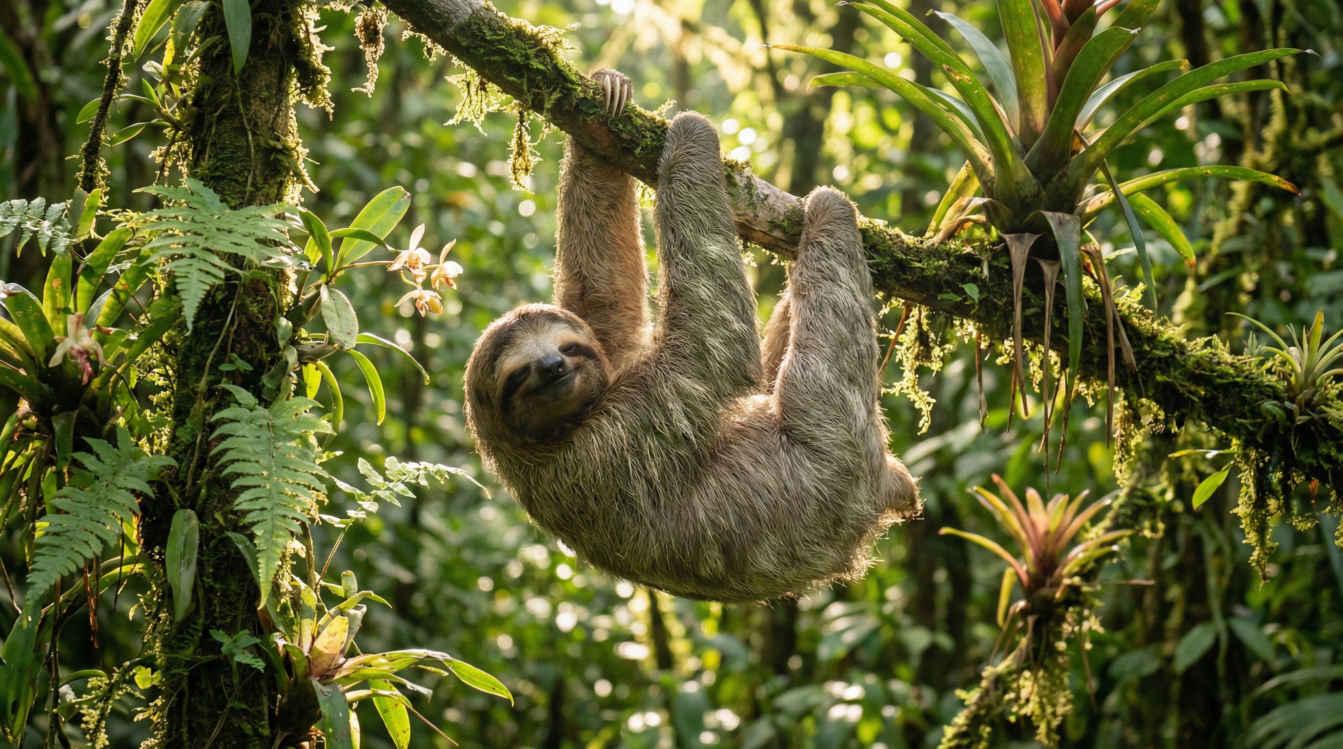 偷拍树懒的生存智慧解密
